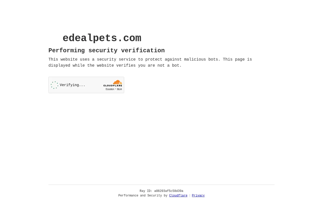 Screenshot of edealpets.com
