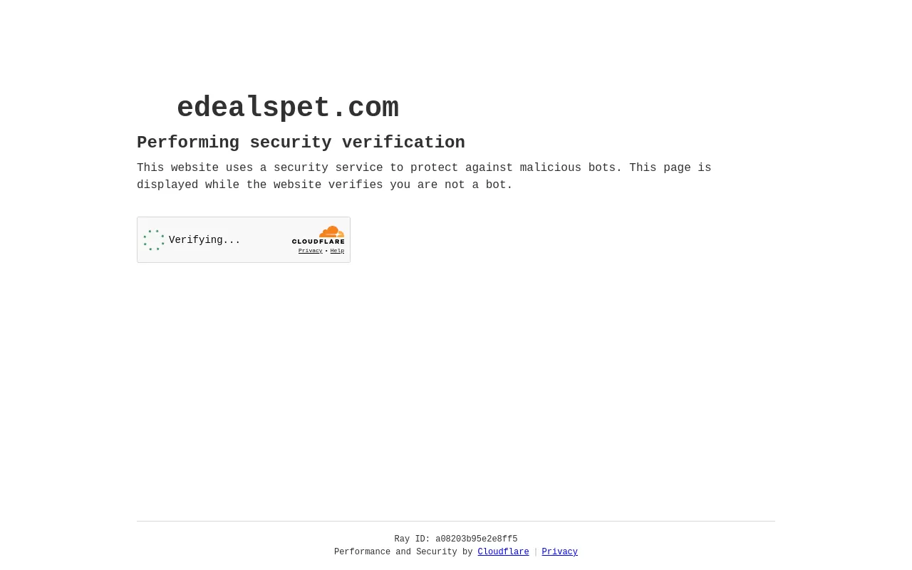 Screenshot of edealspet.com