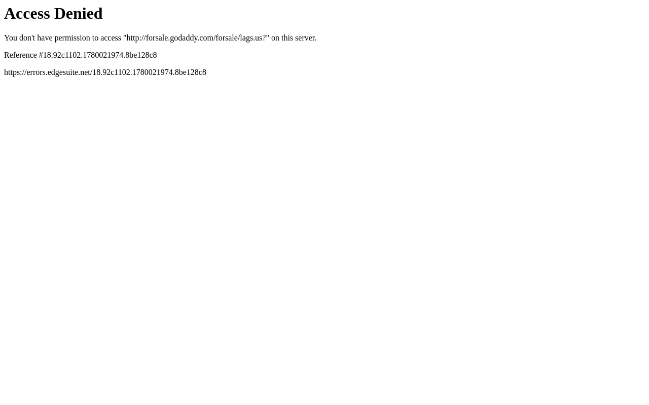 Screenshot of lags.us