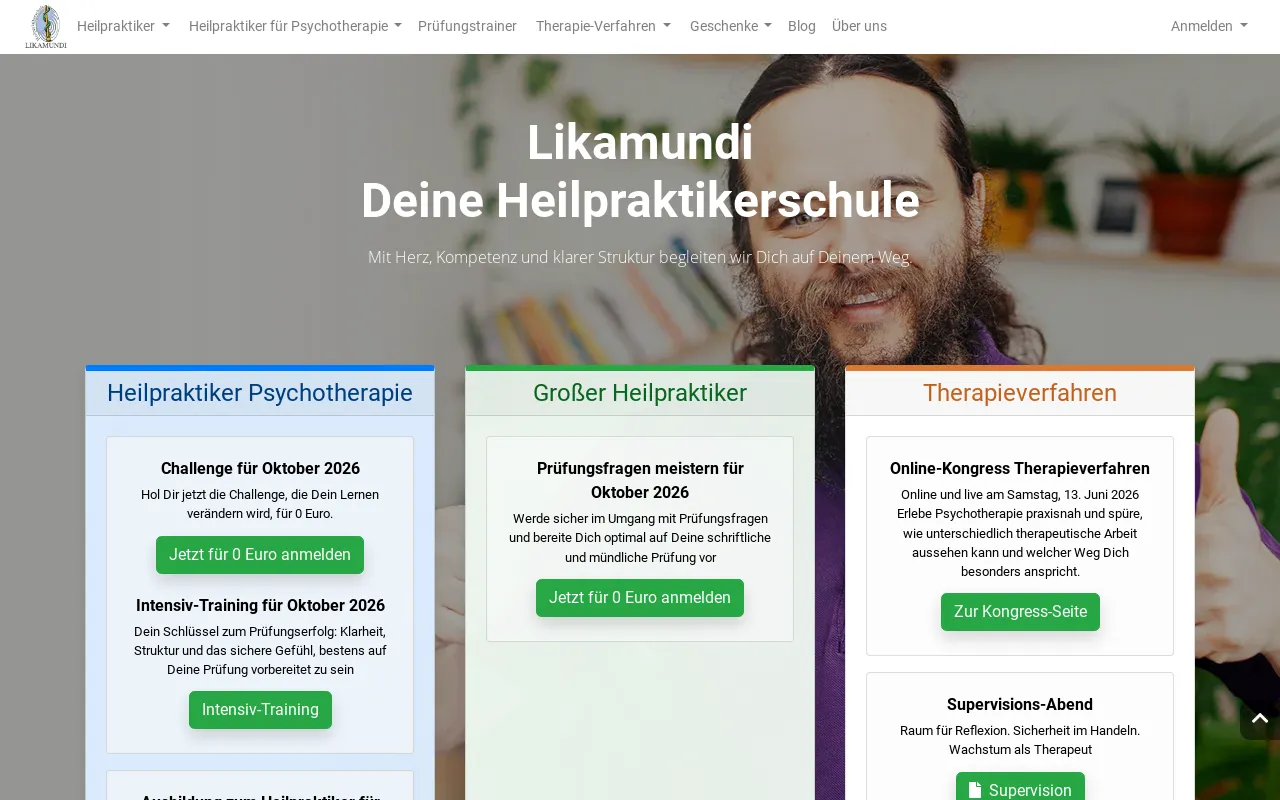 Screenshot of likamundi.de
